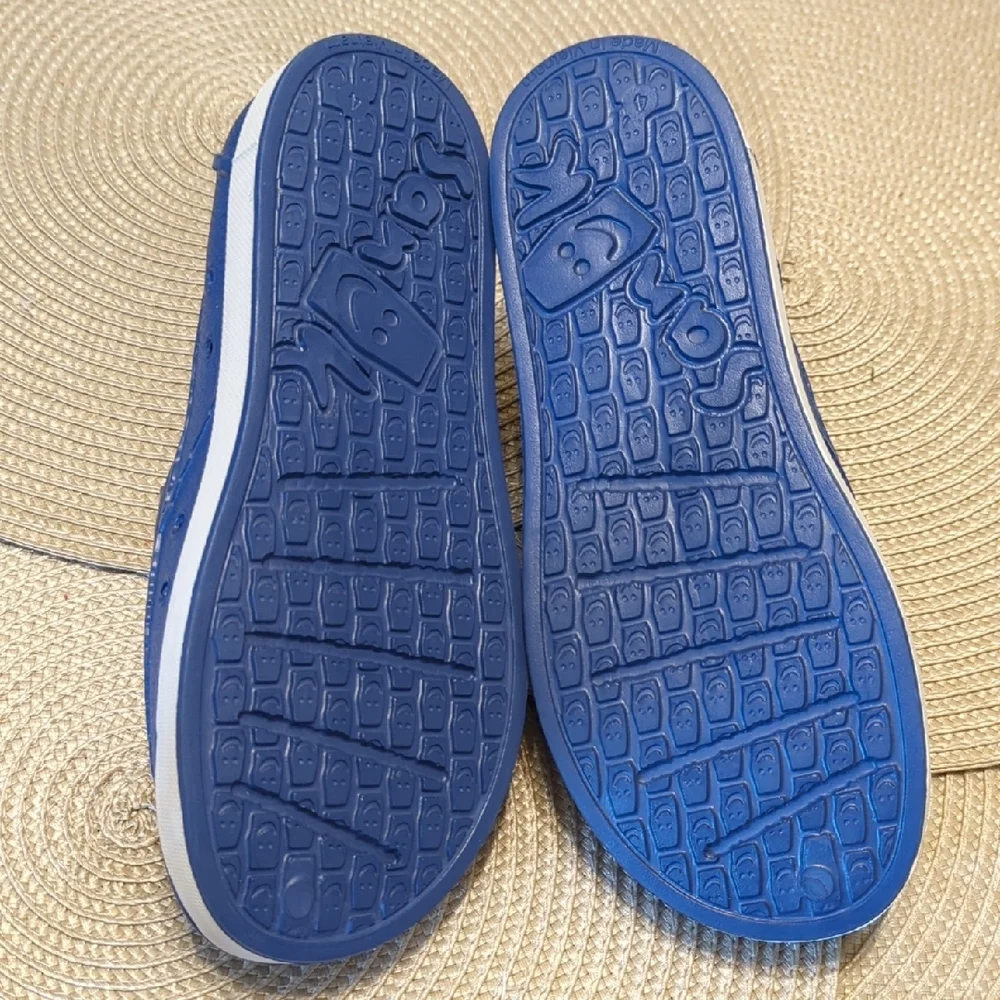 Sanuk Blue Water Shoes Lightweight Slip-On